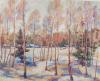 Пятков А. Март. Холст, масло